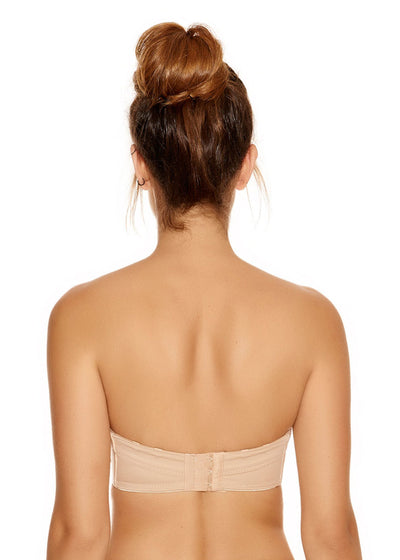 Moulded Strapless Bra - Nude