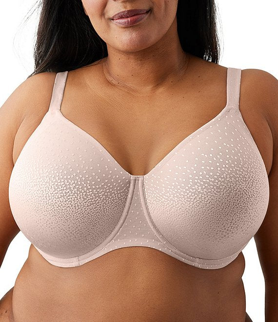 Back Appeal Extended Sizes Underwire Bra in Rose Dust