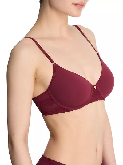 Bliss Perfection Contour Underwire Bra - Dark Cherry