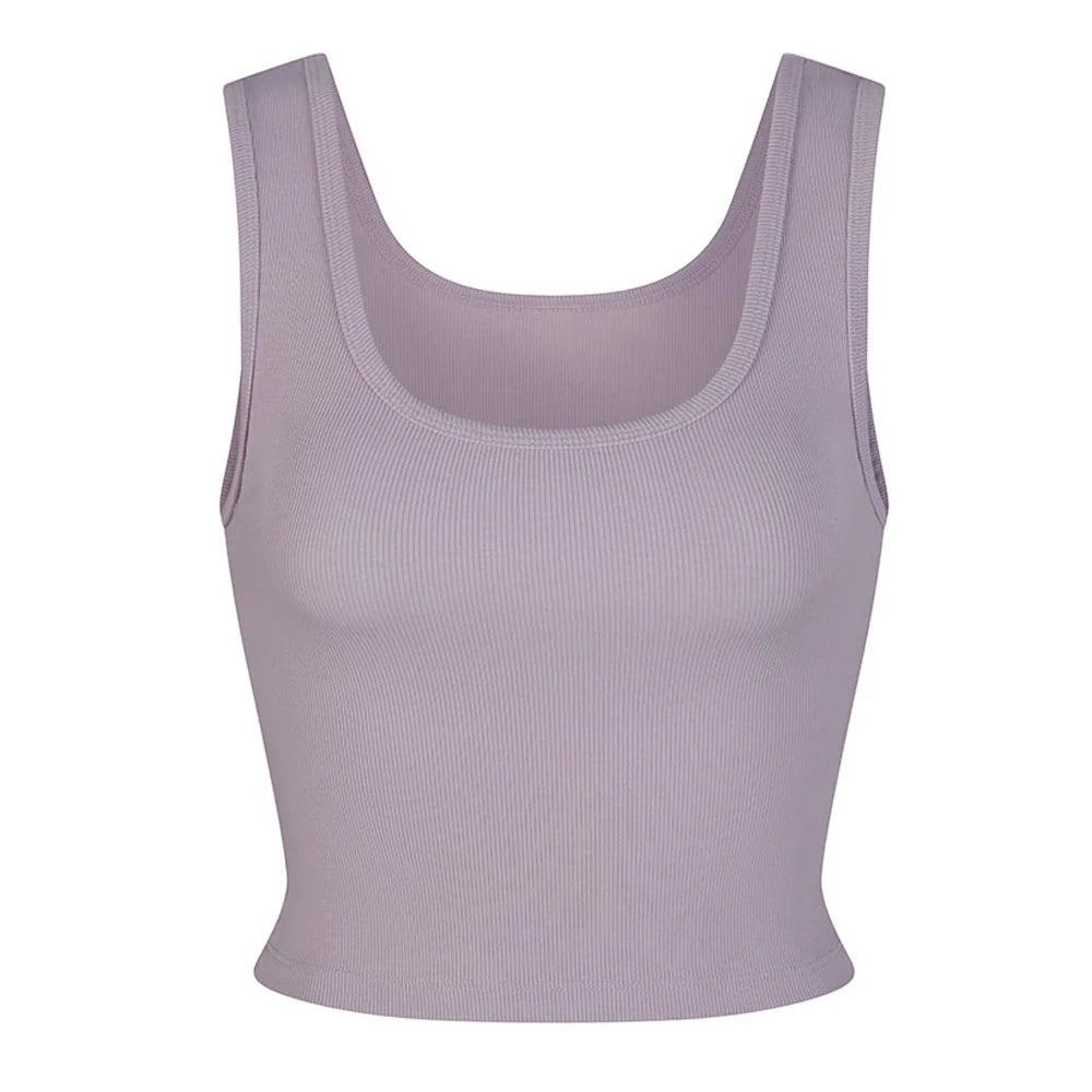 Bra30 Scoop Crop - Icy Lilac