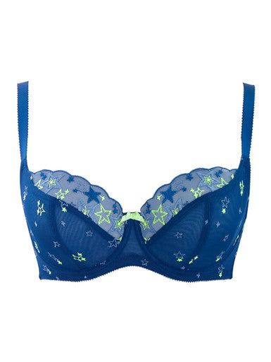 Blossom Balcony Bra in Celeste