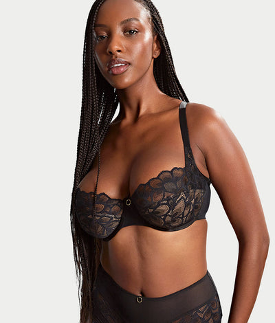 Allure Demi Balcony - Black