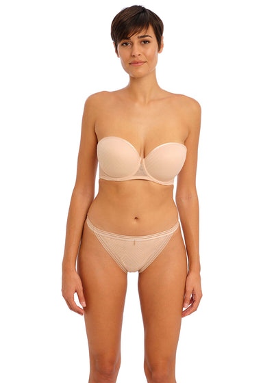 Tailored Moulded Strapless Bra- Natural Beige