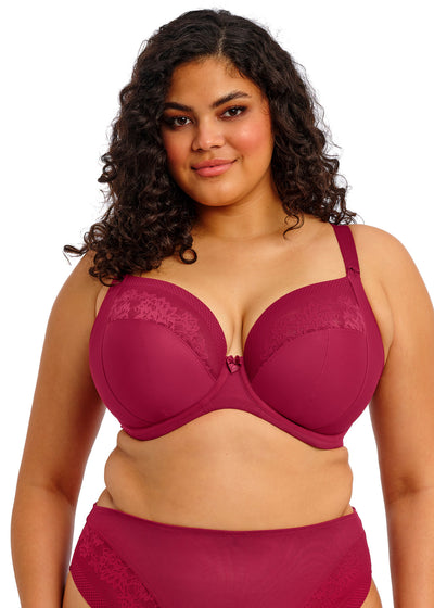 Nerina Plunge Bra - Rouge