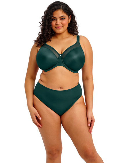 Smooth Moulded Bra - Deep Emerald