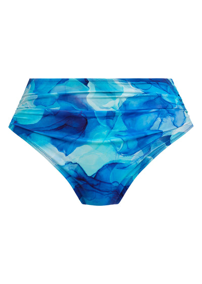 Saunton Sands High Waist Bikini Brief - Dazzling Blue