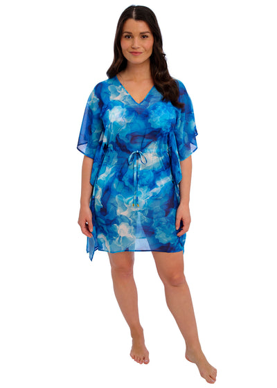 Saunton Sands Kaftan - Dazzling Blue