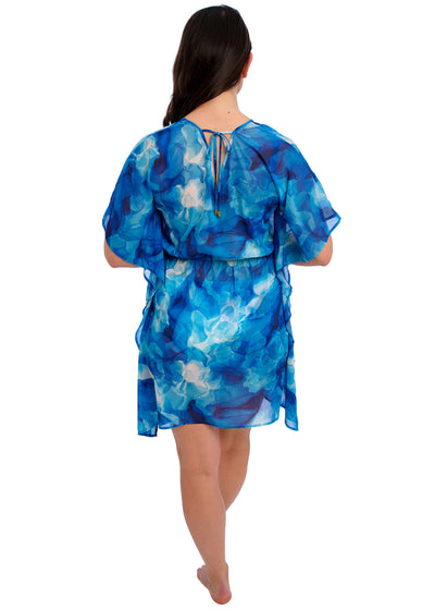 Saunton Sands Kaftan - Dazzling Blue