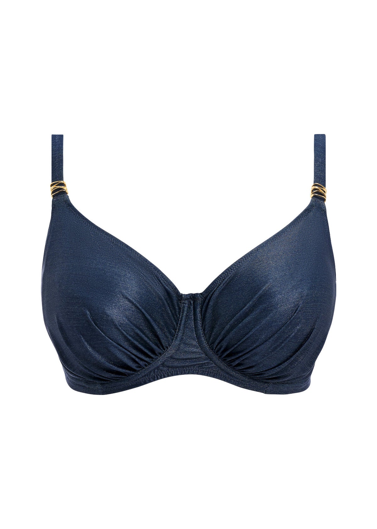 Paros Coast Full Cup Bikini Top - Midnight Sparkle