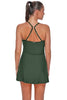 Naomi Swim Dress - Island Green