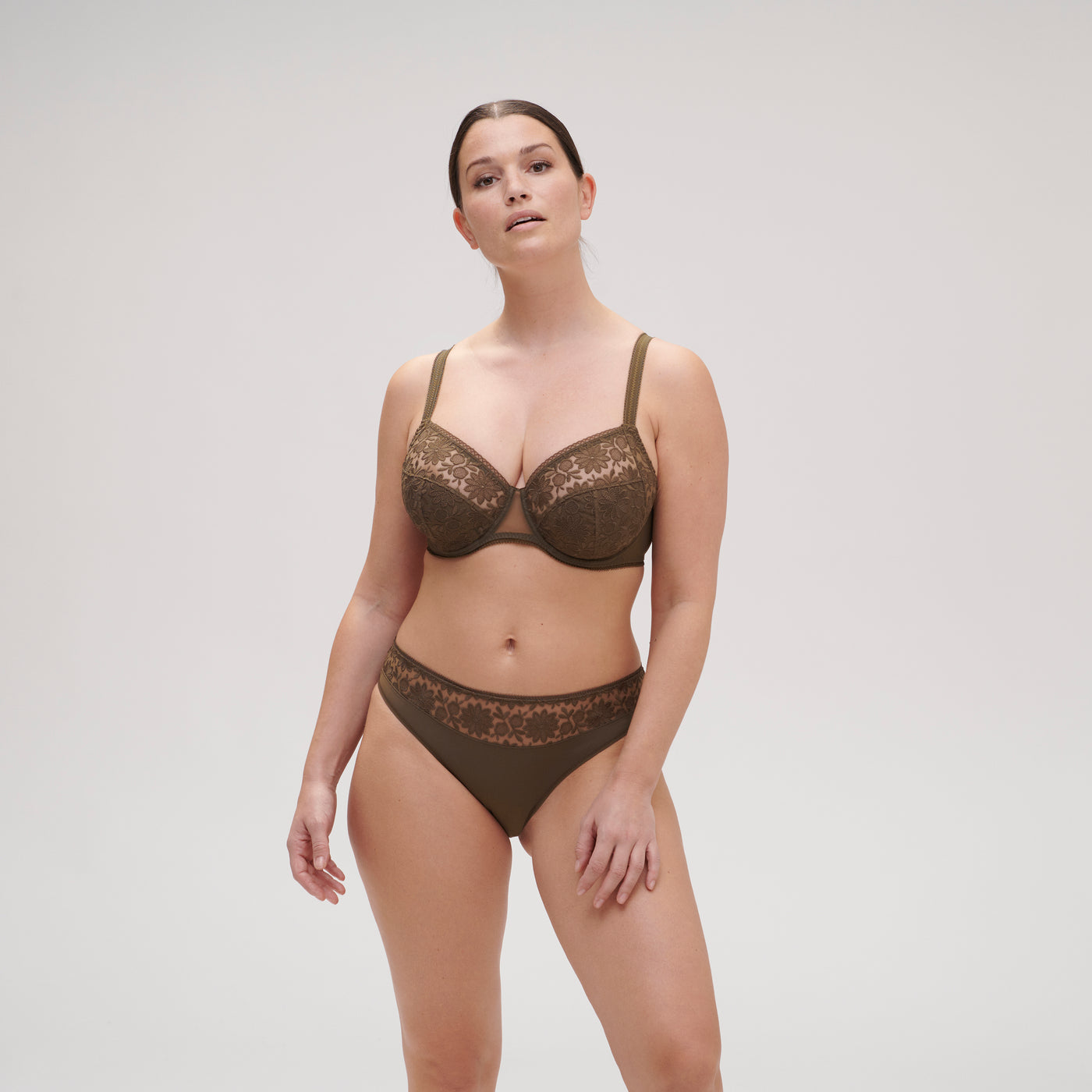 Amazone Full Cup Bra - Vert Nomade