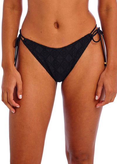 Nomad Nights High Leg Bikini Brief - Black