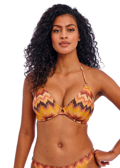 Arizona Wave Halter Bikini Top - Horizon