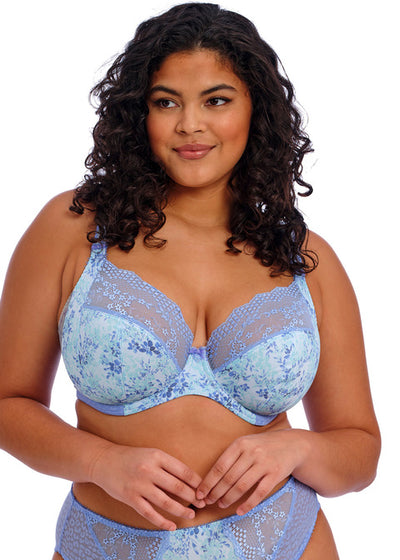 Lucie Plunge Bra - Cornflower