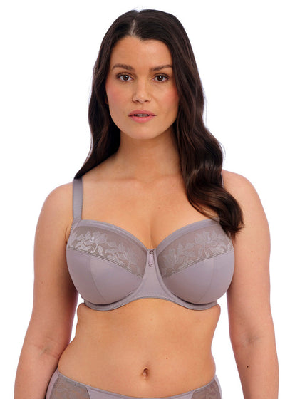 Illusion Side Support Bra - Silver Dawn