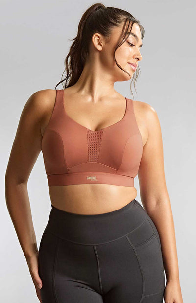 Endurance Wired Non-Padded Sports Bra - Sienna Rose