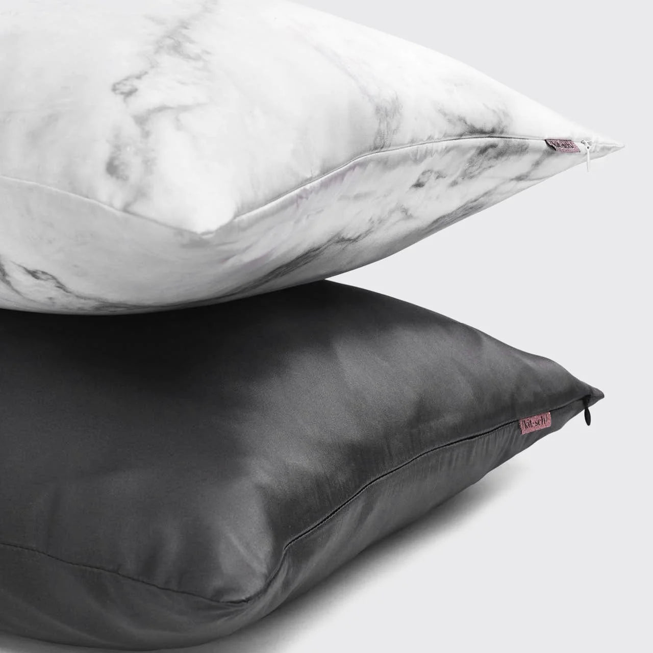 Satin Pillowcase - Charcoal Gray