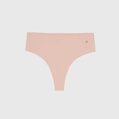 High Waisted Thong - Petal Drift