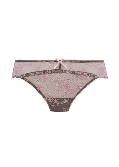 Offbeat Decadence Brief - Grey / Pink