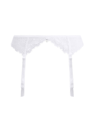Fascinate Suspender - White