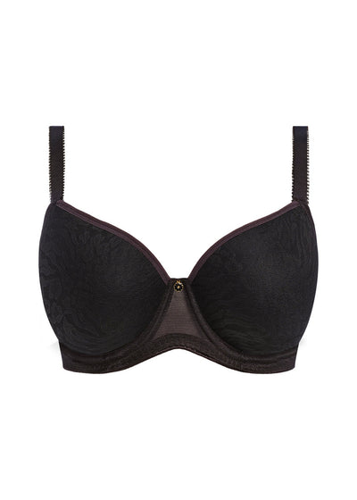 Love Haze Moulded T-Shirt Bra - Black