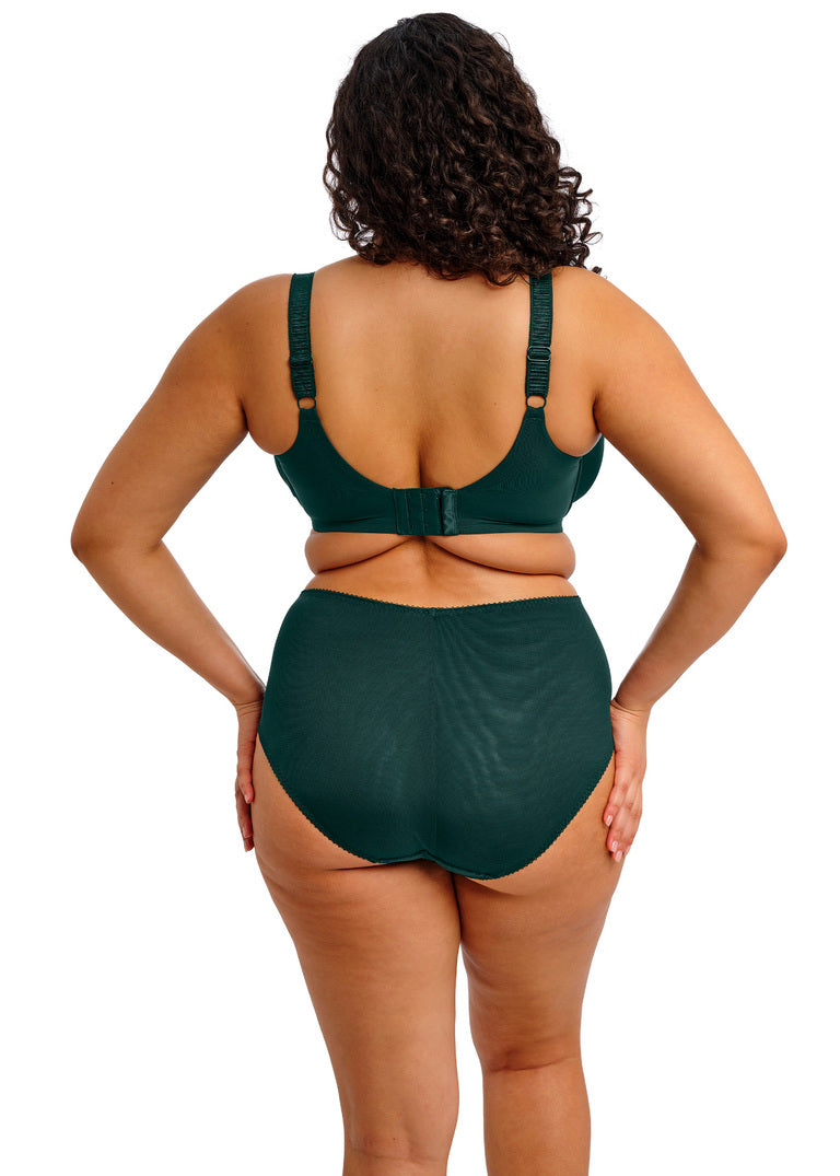 Cate Allure Banded Full Cup Bra - Deep Emerald