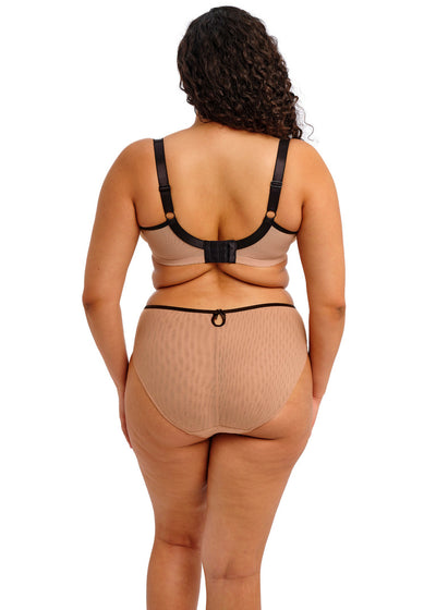 Teagan Plunge Bra - Cafe Au Lait