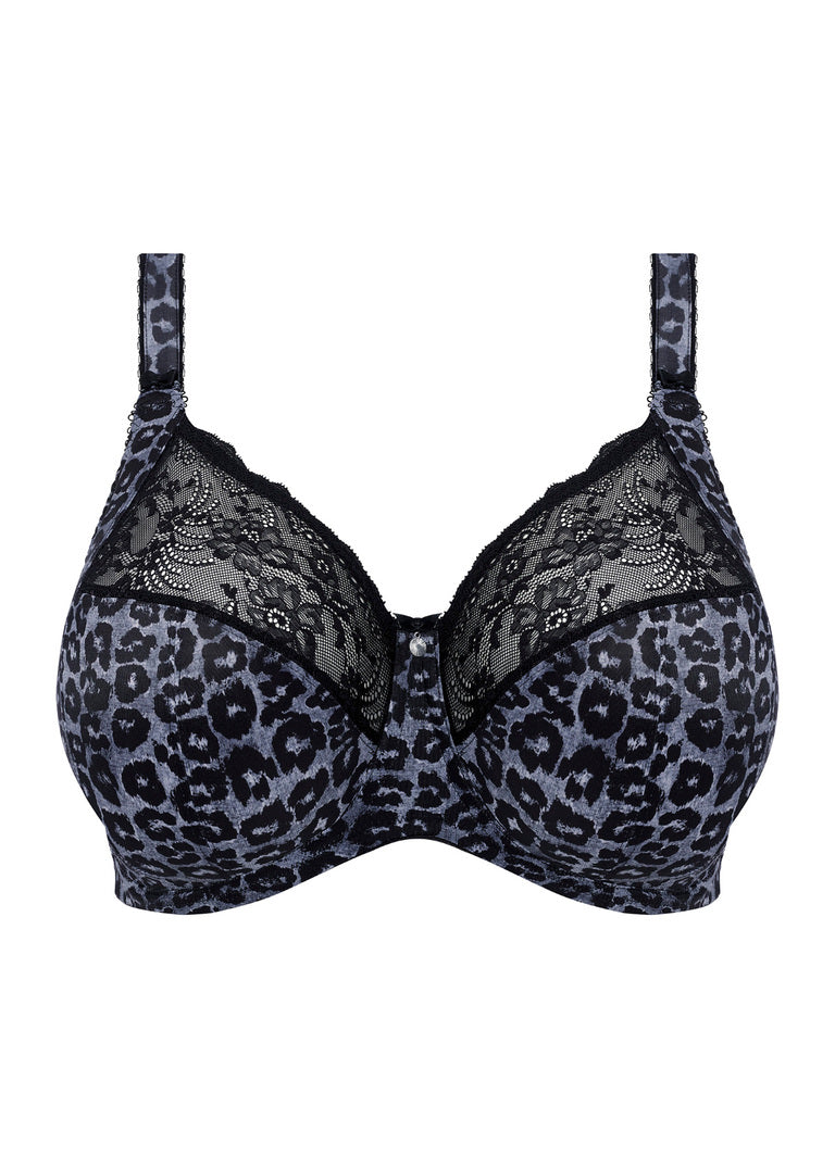 Morgan Stretch Banded Bra - Snow Leopard