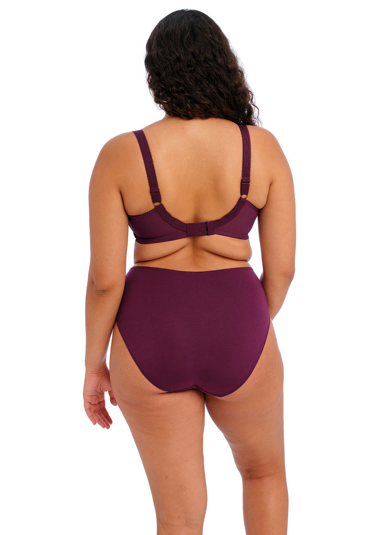 Morgan Stretch Banded Bra - Blackberry