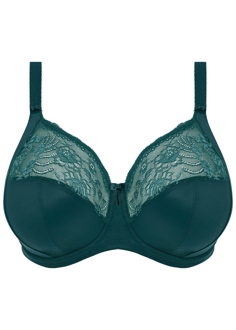 Morgan Stretch Banded Bra - Deep Teal