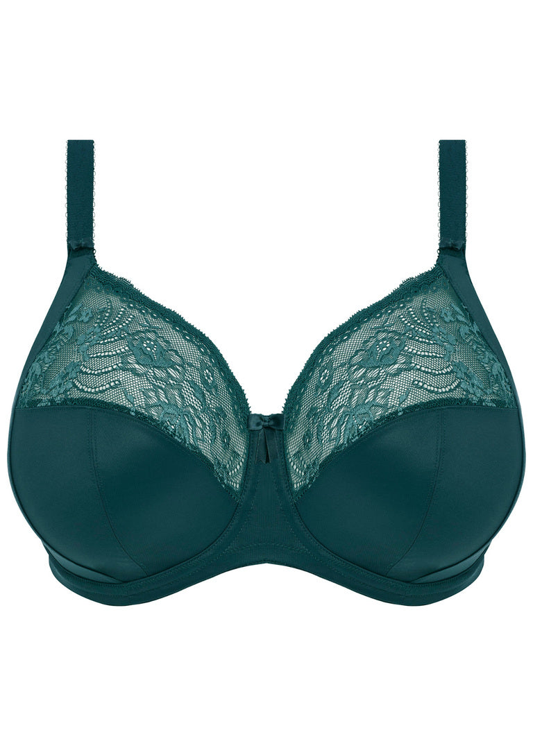 Morgan Stretch Banded Bra - Deep Teal