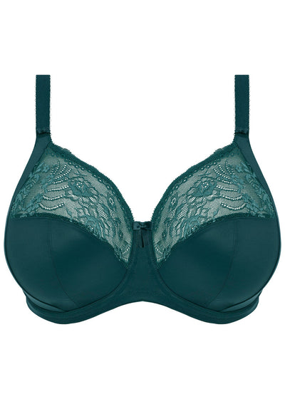 Morgan Stretch Banded Bra - Deep Teal