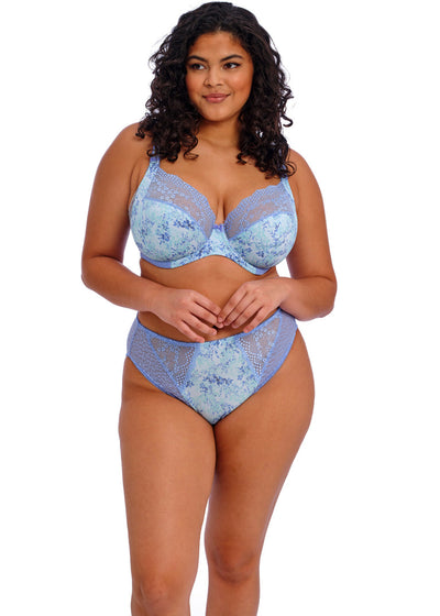 Lucie Plunge Bra - Cornflower