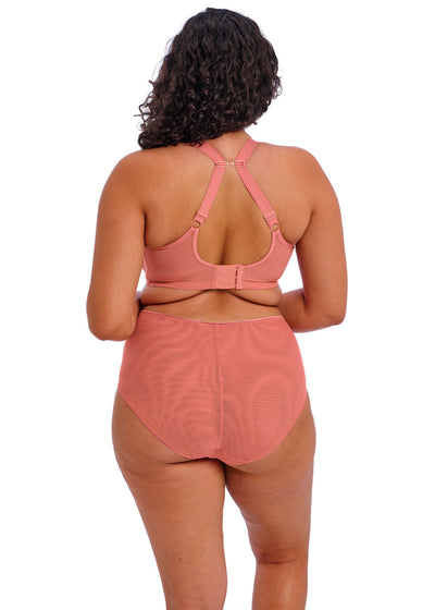 Matilda Plunge Bra - Rose Leopard