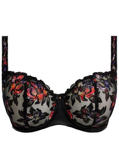 Magdalena Balconette Bra - Noir