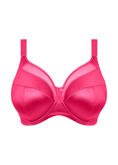 Keira Banded Bra - Hot Pink