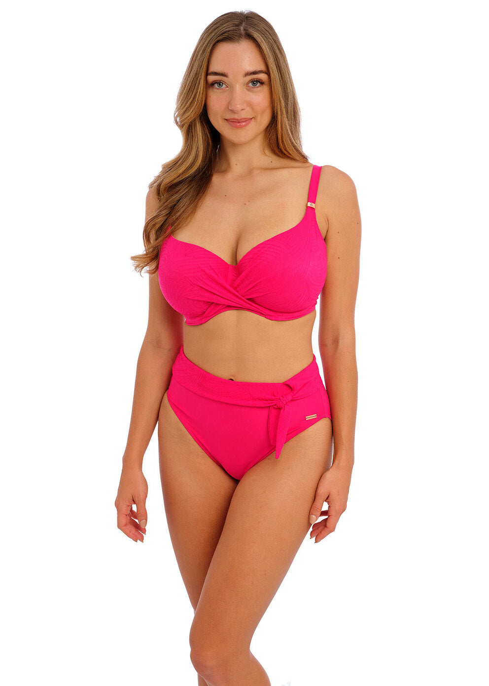 Ottawa High Waist Bikini Brief - Freesia