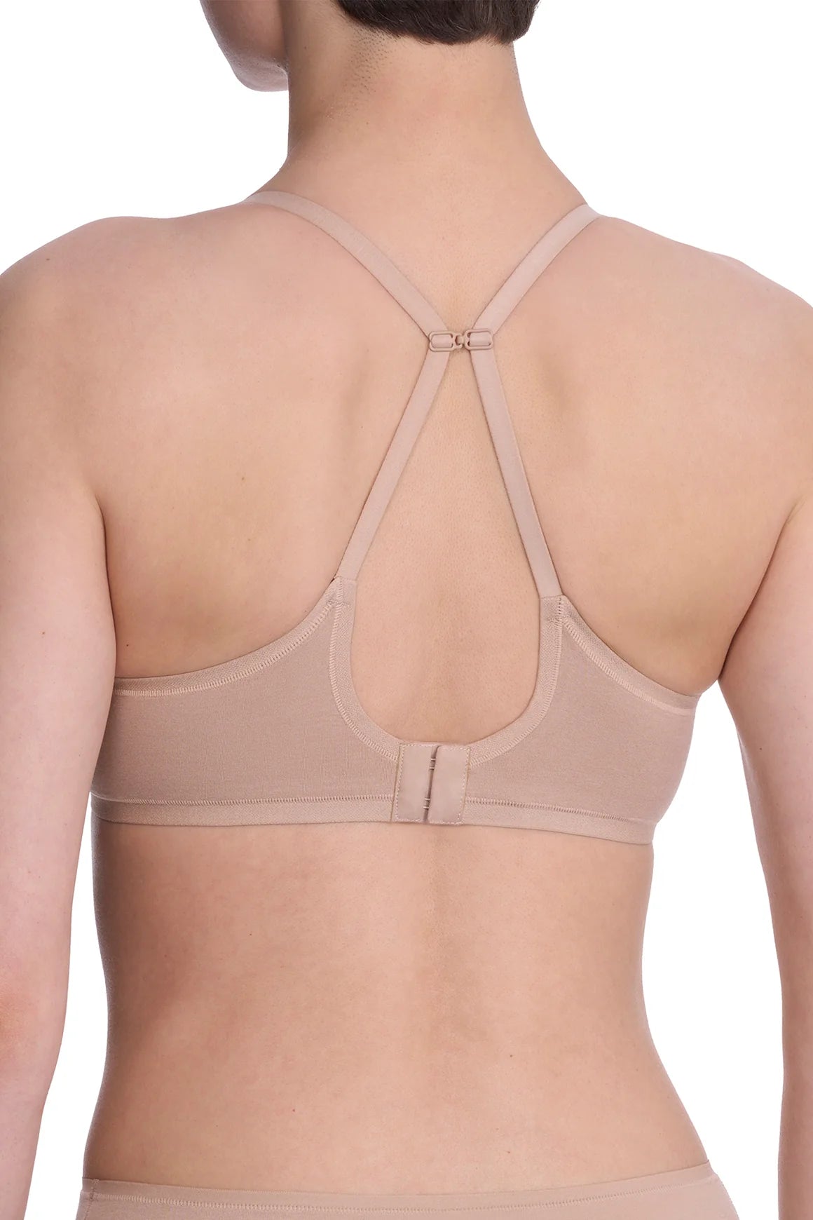 Bliss Cotton Convertible T-shirt Bra - Cafe