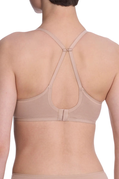 Bliss Cotton Convertible T-shirt Bra - Cafe