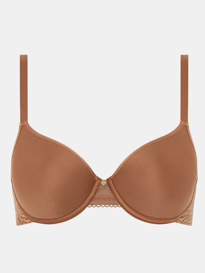 C Jolie Smooth Custom Fit T-Shirt Bra - Tabac