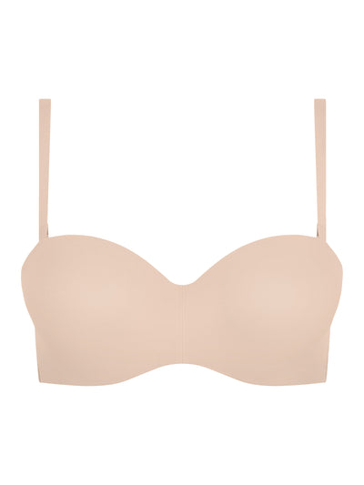Norah Comfort Strapless Bra - Nude Rose