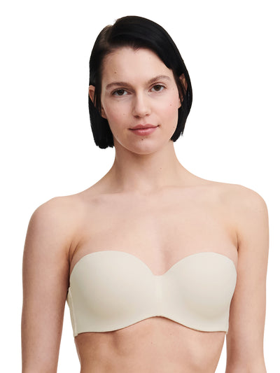 Norah Comfort Strapless Bra - Talc