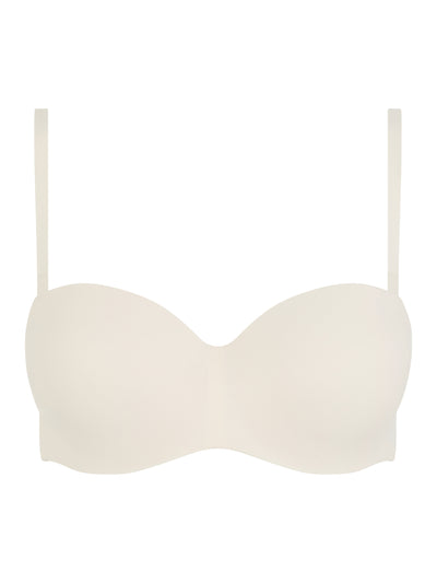 Norah Comfort Strapless Bra - Talc
