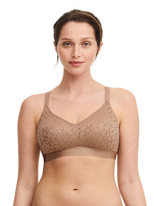 Norah Comfort Supportive Wirefree Bra - Coffee Latte