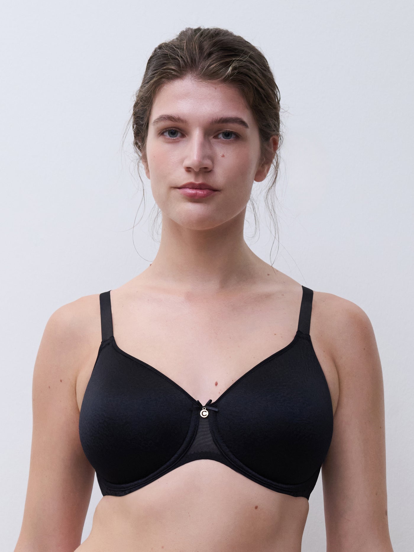 Norah Full Coverage Spacer T-Shirt bra - Black
