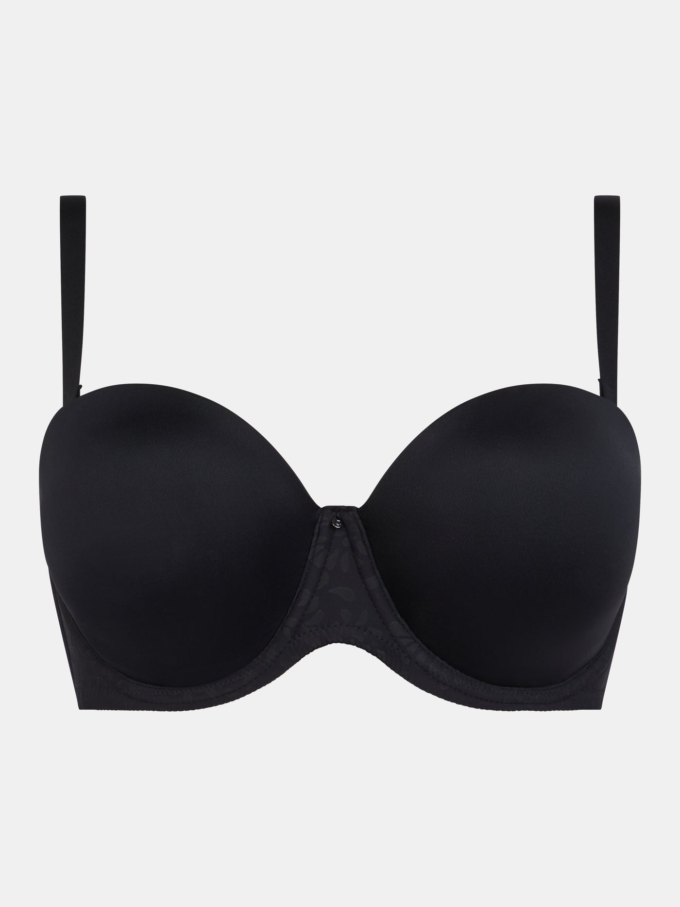 Comfort Chic Full Bust Strapless - Black