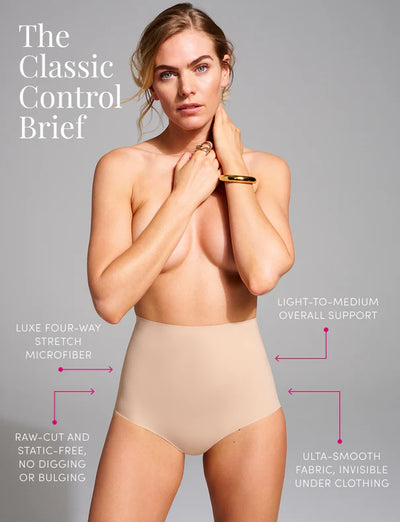Classic Control Brief - Beige