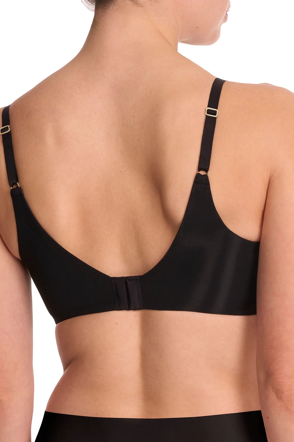 Cloud Comfort Back Smoothing T-Shirt Bra - Black