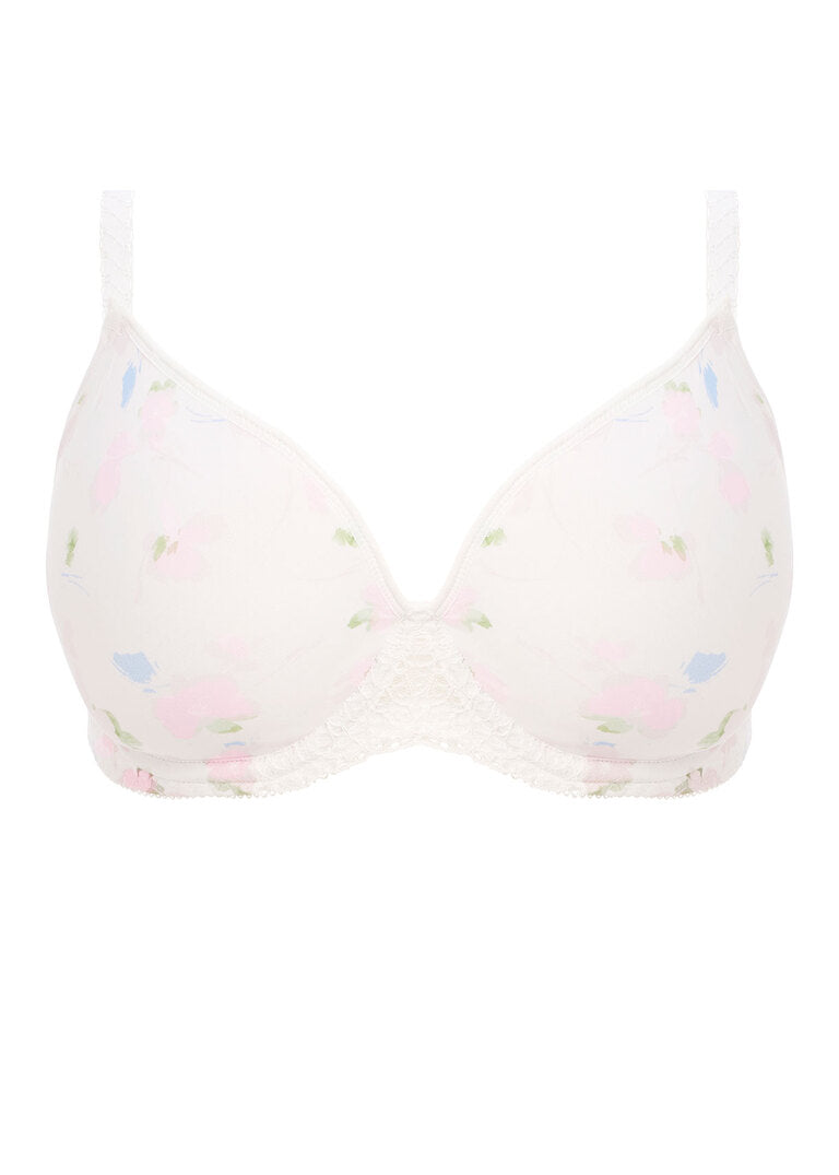 Daydreaming Flora UW Moulded T-Shirt Bra - White