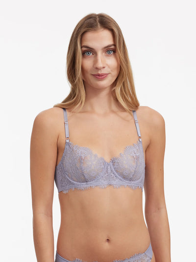 Entice Balconette Bra - Lavender Dusk